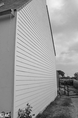 Bardage, isolation, fibre de bois